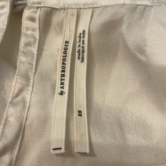 Anthropologie Lemon Embroidered Slip Dress - Picture 8 of 10